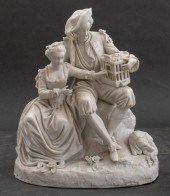 SEVRES STYLE BISQUE FIGURAL GE