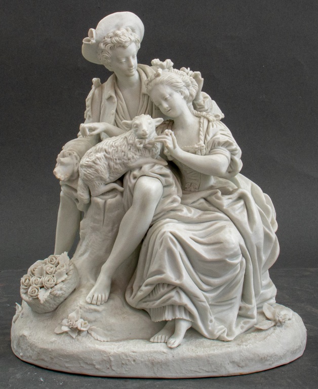 SEVRES STYLE BISQUE FIGURAL