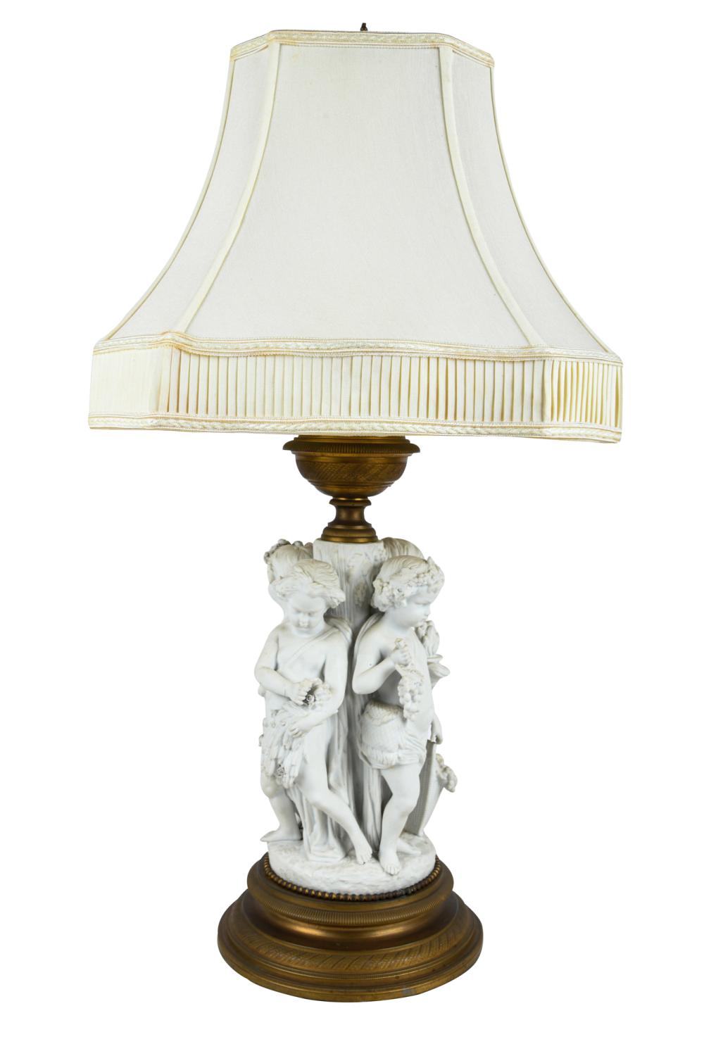 SEVRES-STYLE BISQUE PORCELAIN