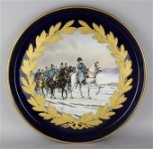 SEVRES STYLE COBALT BLUE GROUN