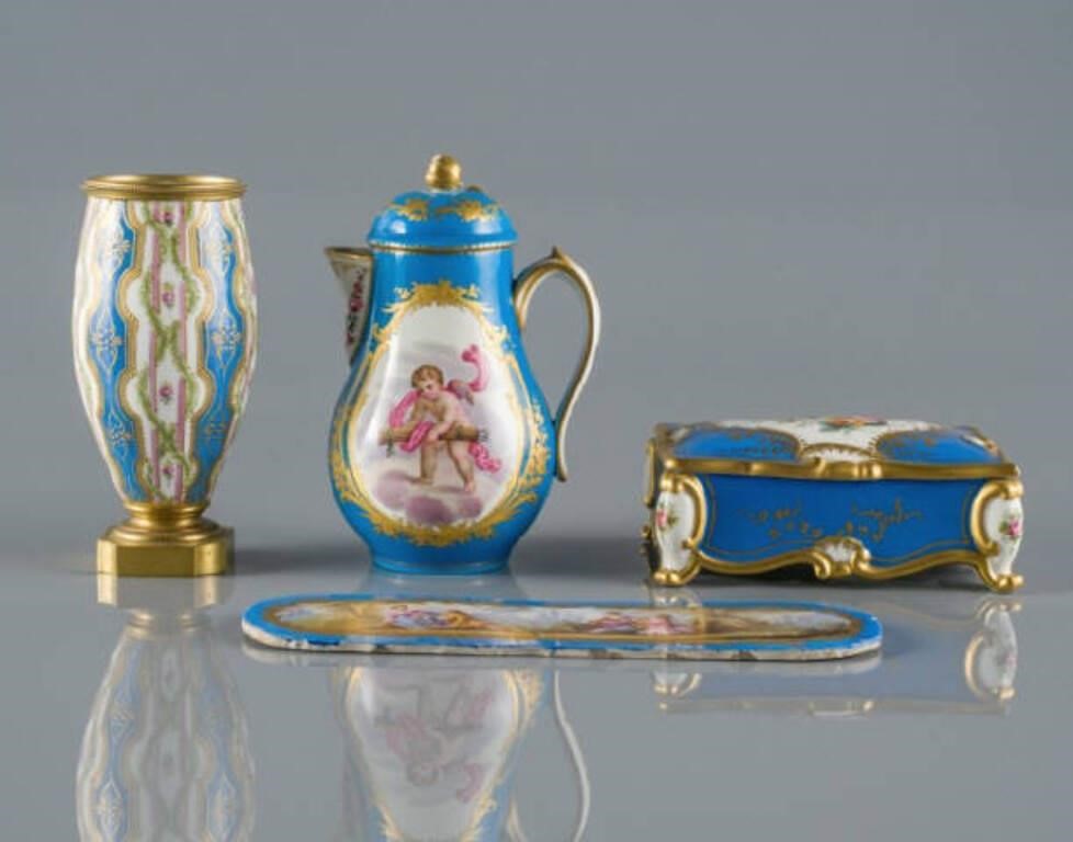 SèVRES STYLE COCO POT & DRESSER