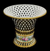SEVRES STYLE LARGE RETICULATED