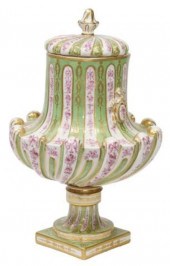 SEVRES STYLE PARCEL GILT PORCE