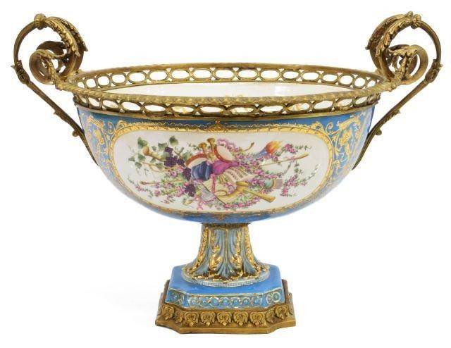 SEVRES STYLE PARCEL GILT