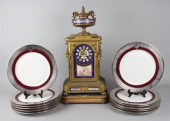 SEVRES STYLE PORCELAIN AND GIL