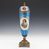 SEVRES STYLE PORCELAIN AND GIL