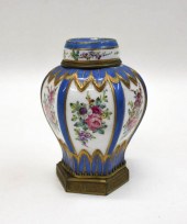 SEVRES STYLE PORCELAIN AND GIL