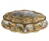 SEVRES-STYLE PORCELAIN BOXSevr