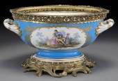 Sevres style porcelain centerp