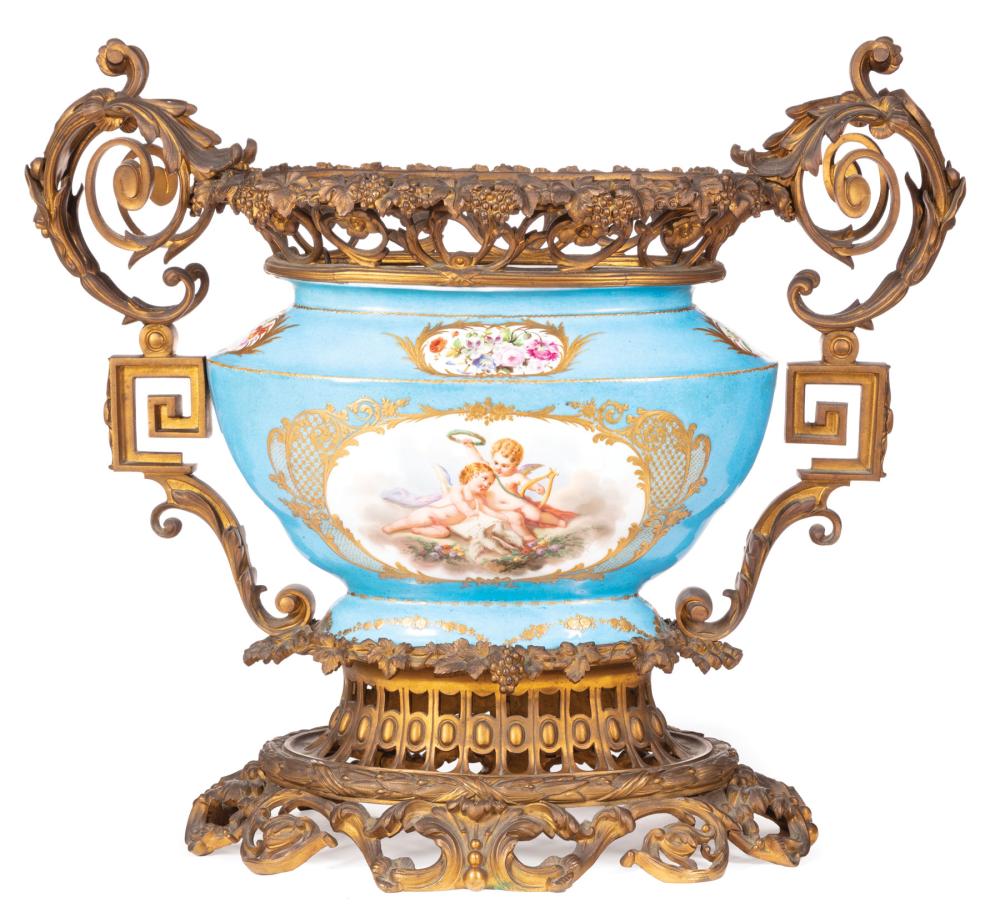 SEVRES-STYLE PORCELAIN