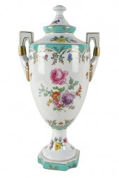 SEVRES-STYLE PORCELAIN COVERED