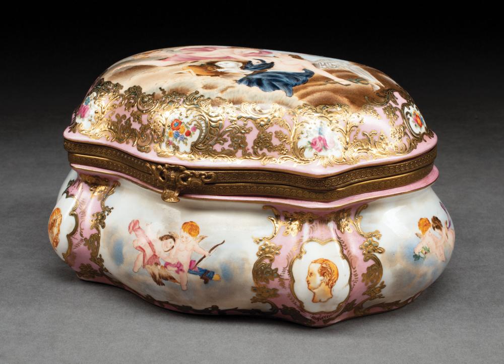 SEVRES-STYLE PORCELAIN DRESSER