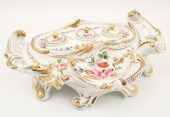 SEVRES STYLE PORCELAIN ENCRIER