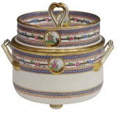 SEVRES STYLE PORCELAIN ICE PAI