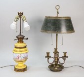 SEVRES STYLE PORCELAIN LAMP AN