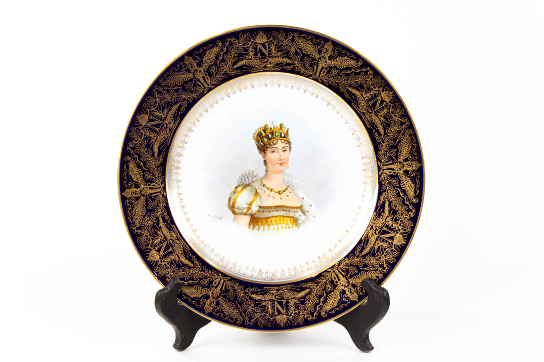 SEVRES STYLE PORCELAIN PORTRAIT