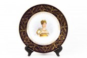SEVRES STYLE PORCELAIN PORTRAI