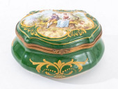 SEVRES STYLE PORCELAIN TRINKET