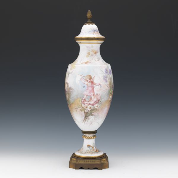 SEVRES STYLE PORCELAIN VASE
