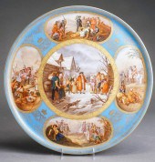 SEVRES-TYPE NAPOLEONIC GILT DE