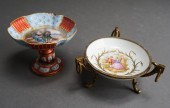 SEVRES-TYPE ORMOLU MOUNTED DIS