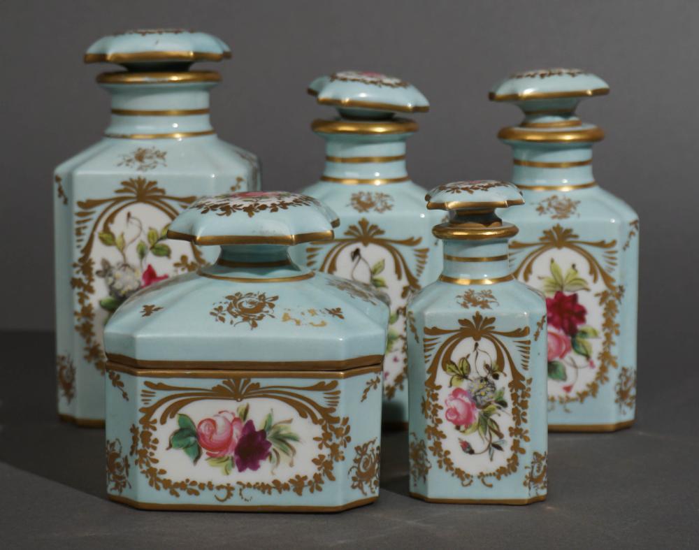 SèVRES-TYPE PORCELAIN BLEU