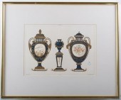SEVRES URN PRINT, FRAMEDDepict