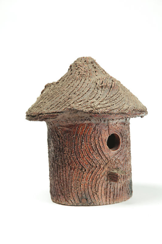 SEWERTILE BIRDHOUSE.  American 