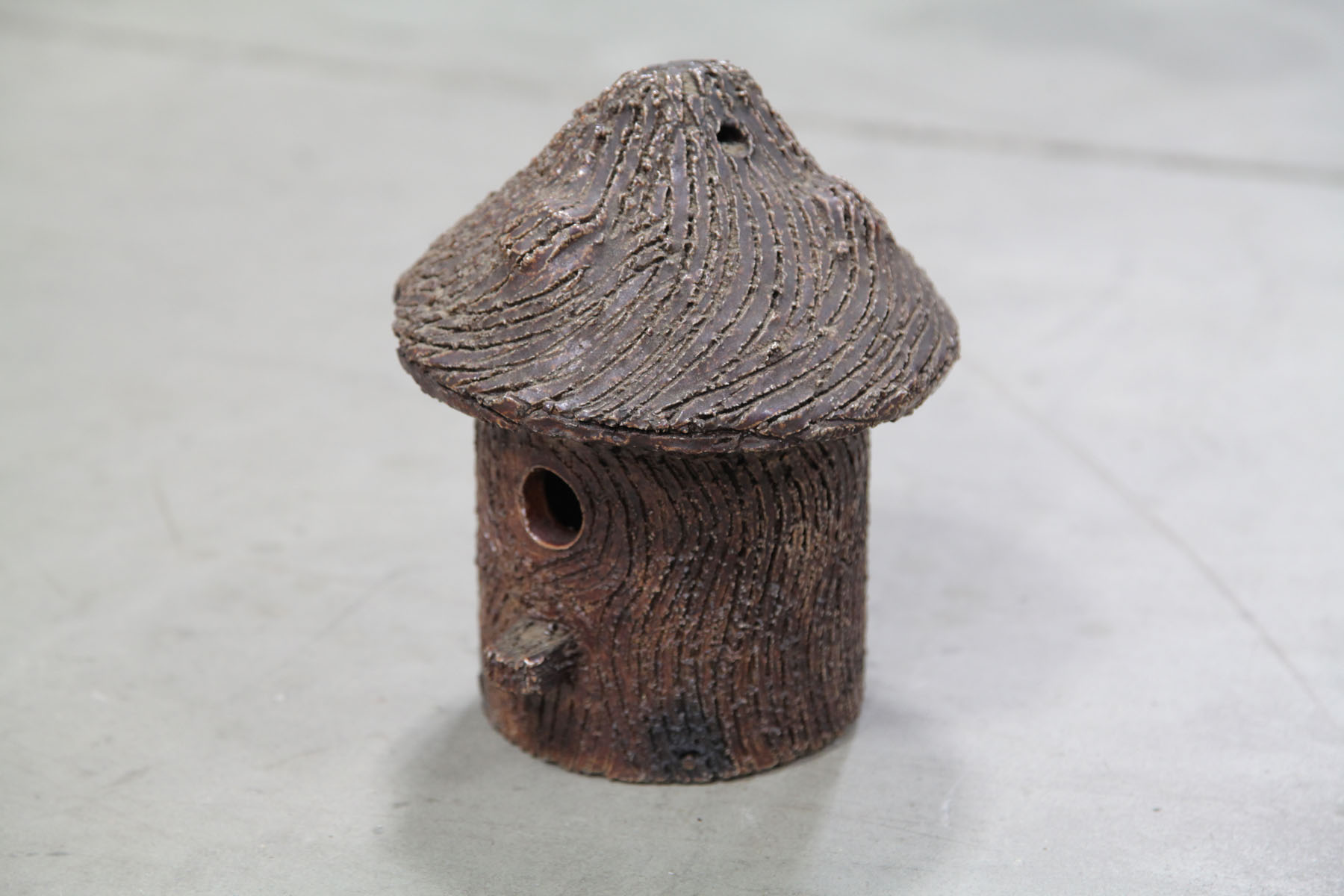 SEWERTILE BIRDHOUSE.  American 