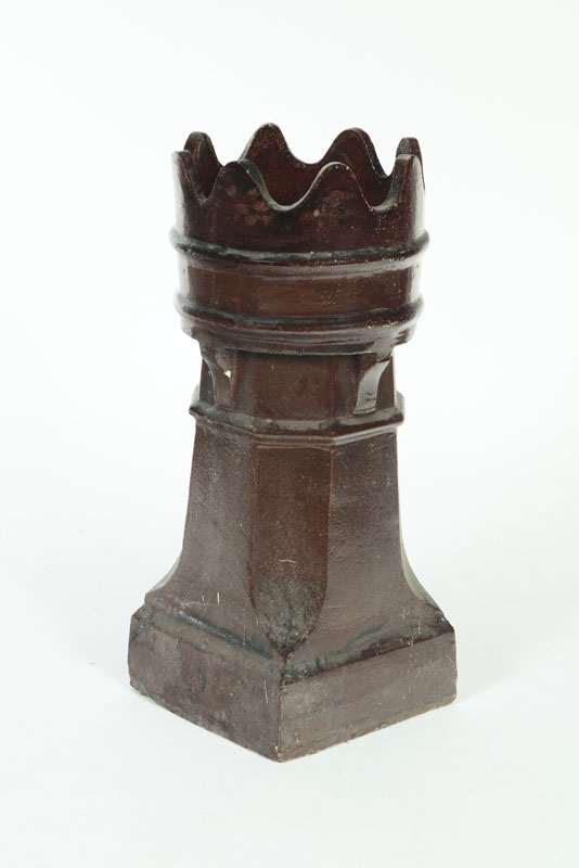 SEWERTILE CHIMNEY CAP.  Probably