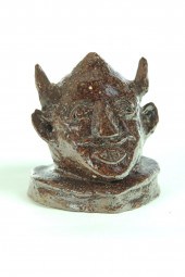 SEWERTILE DEVIL HEAD.  Grand L