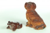 SEWERTILE DOG AND FROG.  Ohio