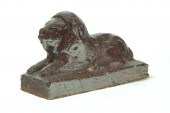 SEWERTILE LION.  Grand Ledge