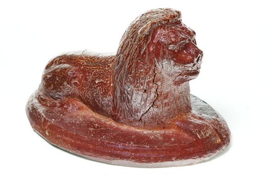 SEWERTILE LION.  Ohio  late