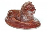 SEWERTILE LION.  Ohio  late 19