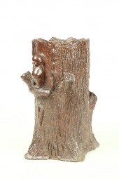 SEWERTILE STUMP PLANTER.  Poss