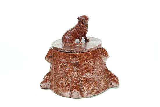 ****SEWERTILE TOBACCO JAR.  Ohio 