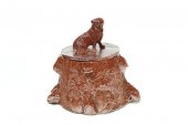 ****SEWERTILE TOBACCO JAR.  Oh