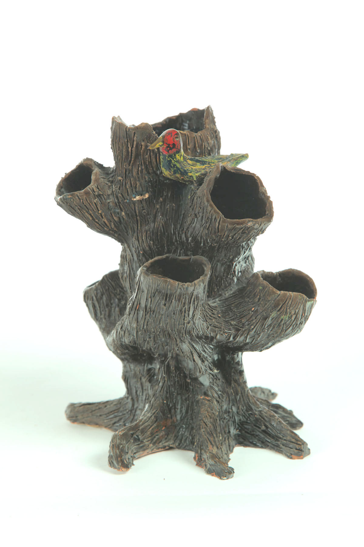 SEWERTILE TREE TRUNK.  American 