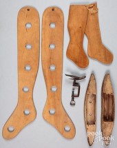 SEWING RELATED ITEMS,, 19TH C.