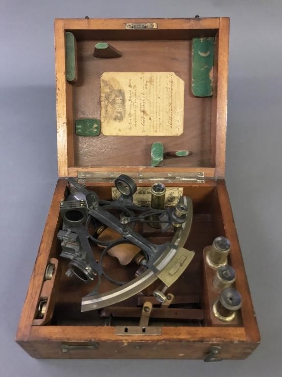 Sextant by J. Sewill, Liverpool,