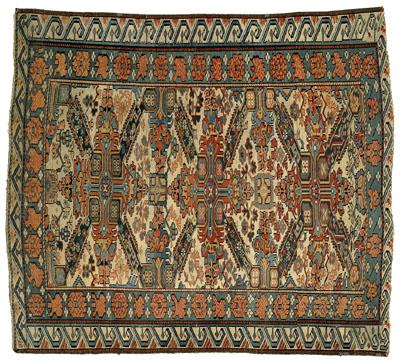 Seychour rug, three detailed