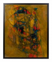 SEYMOUR FOGEL "ABSTRACT SPLASH