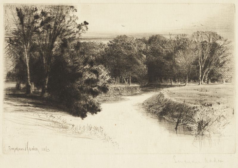 Seymour Haden (1818-1910) ''A