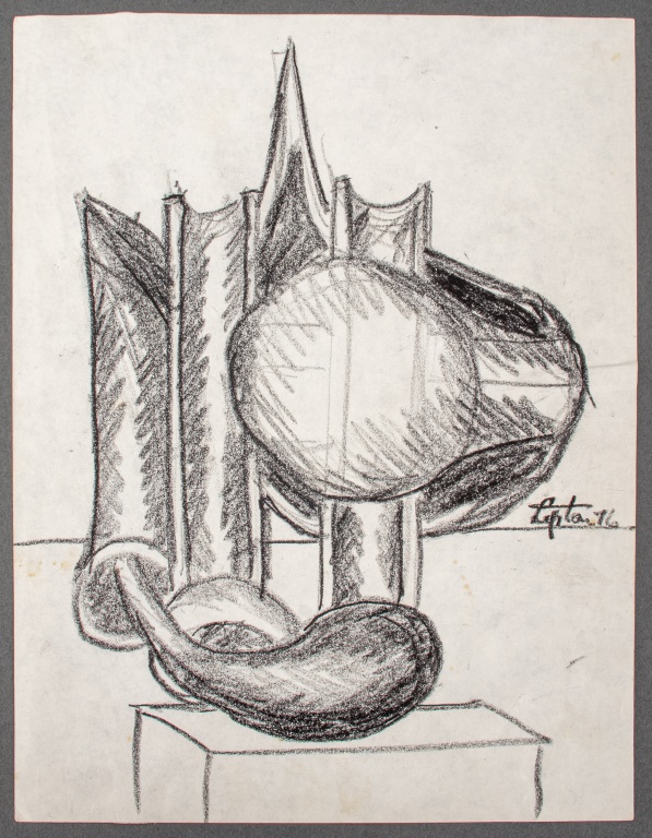 SEYMOUR LIPTON SCULPTURE STUDY