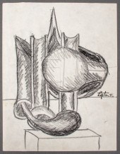 SEYMOUR LIPTON SCULPTURE STUDY