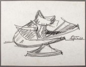 SEYMOUR LIPTON SCULPTURE STUDY