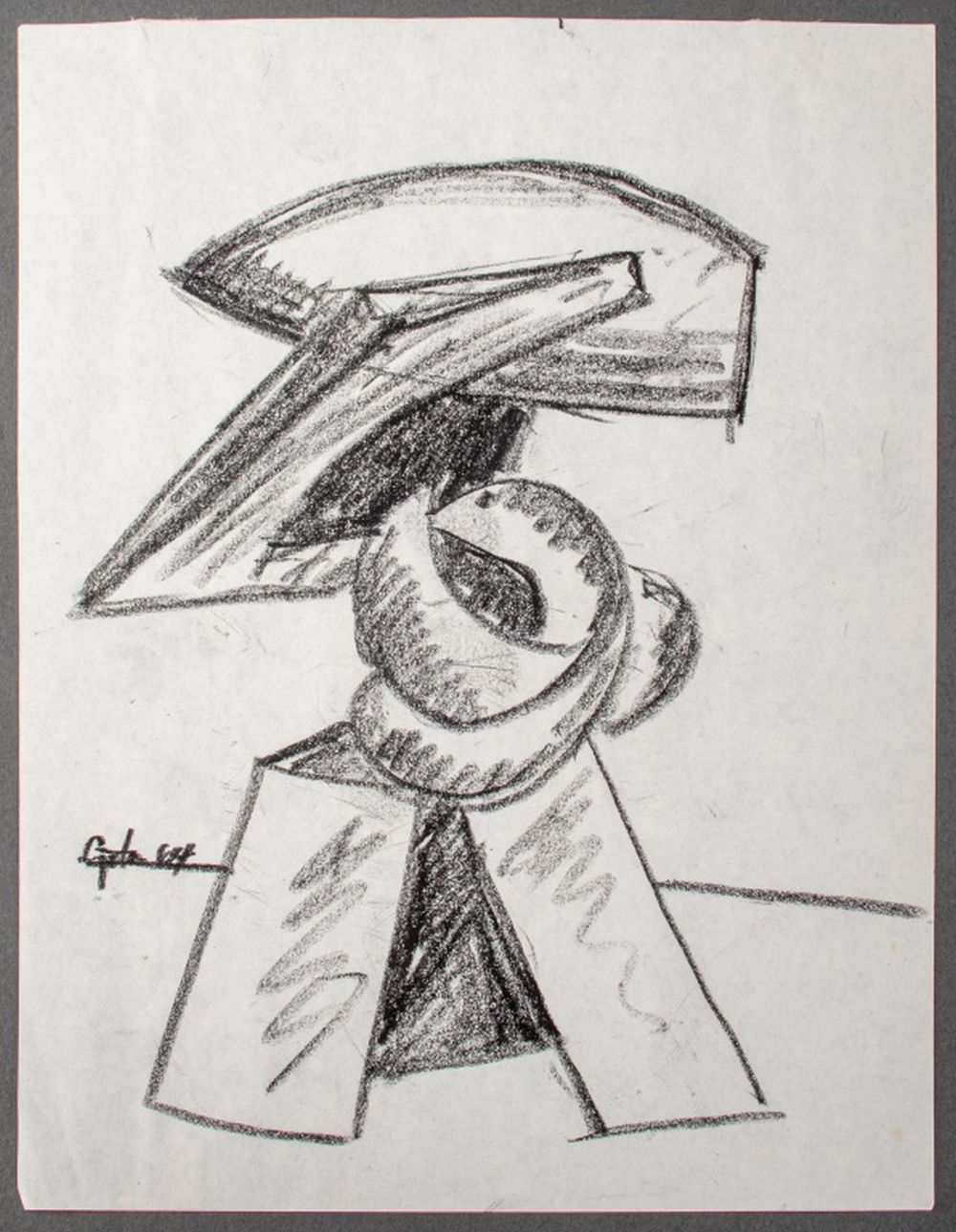 SEYMOUR LIPTON SCULPTURE STUDY