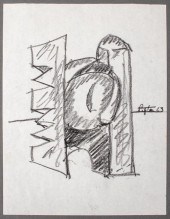 SEYMOUR LIPTON SCULPTURE STUDY