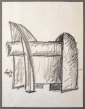 SEYMOUR LIPTON SCULPTURE STUDY